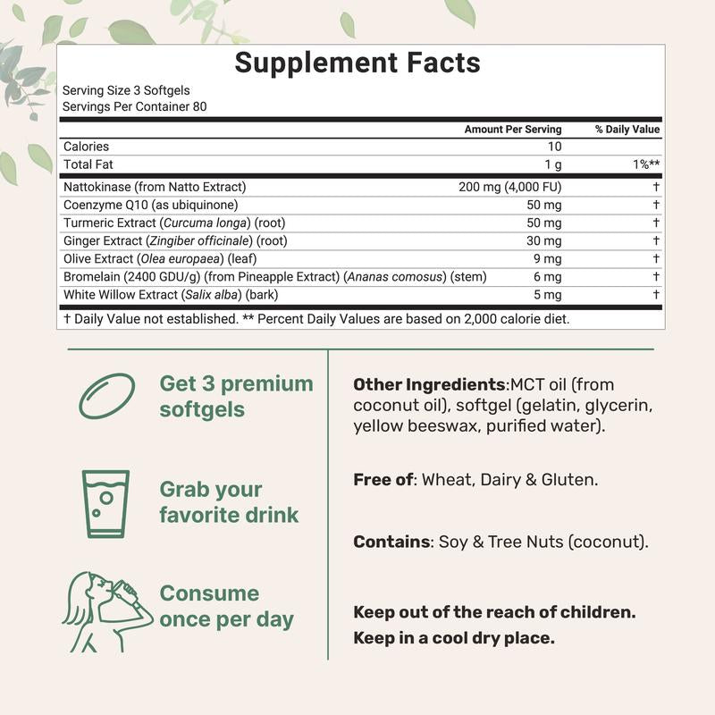 Nattokinase 4,000 FU Equivalent