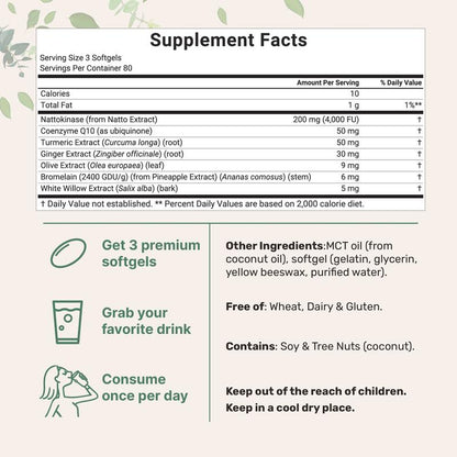 Nattokinase 4,000 FU Equivalent