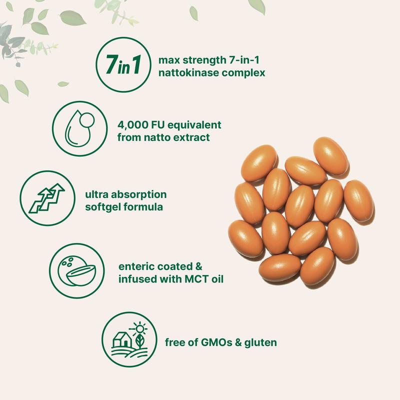 Nattokinase 4,000 FU Equivalent